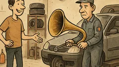 Banc: Șefu’, cât costă plăcuțele de frână?