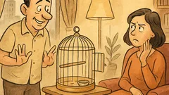 Banc: Stai jos, iubito! Veste proastă...